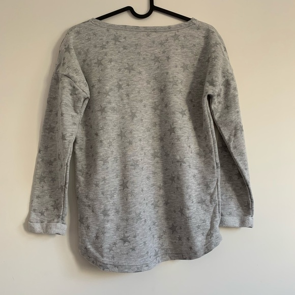 H&M Grey Star Sweatshirt - Picture 2 of 5